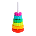 Rainbow Spinning Rainbow Stacker