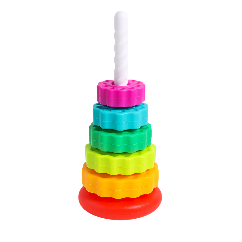 Rainbow Spinning Rainbow Stacker