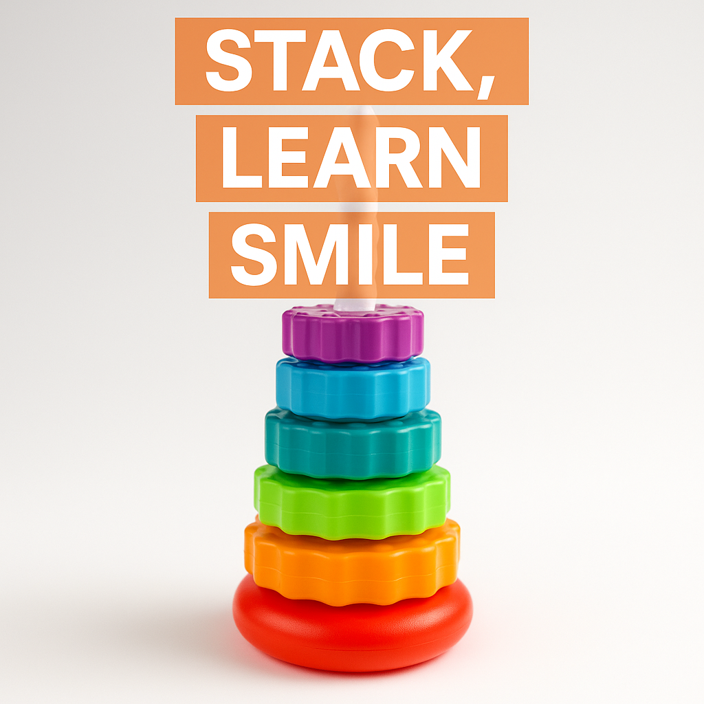 Rainbow Spinning Rainbow Stacker