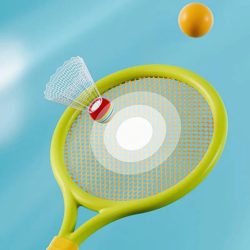Kids Badminton & Tennis Racket Set