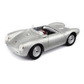 Maisto Porsche 550 A Spyder Silver Diecast Car Model