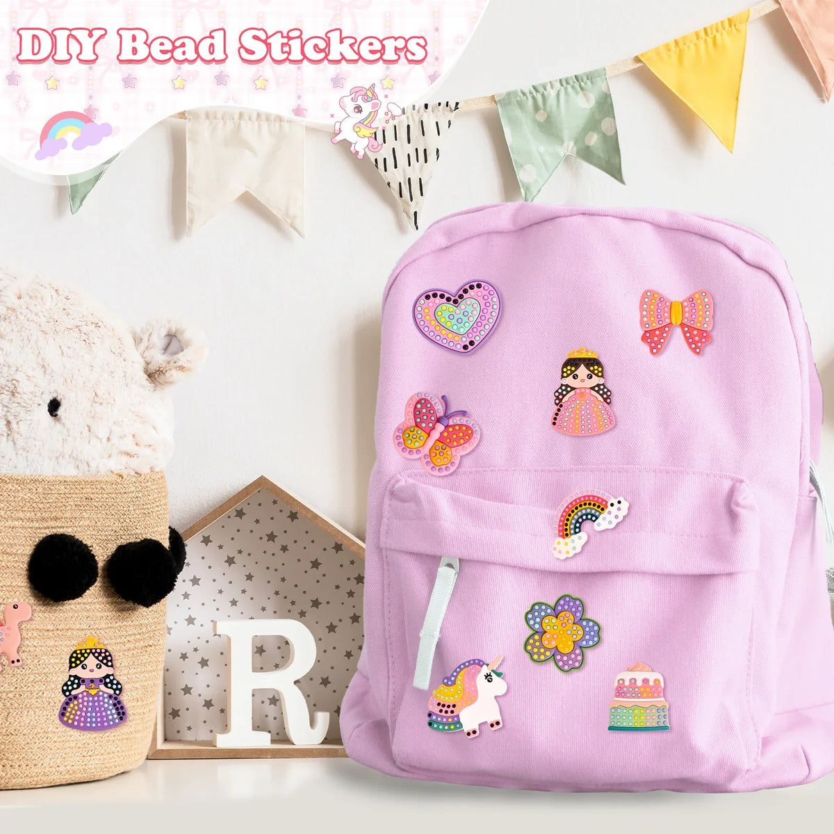DIY Bead's Pen — Rainbow Bead Decorating Set