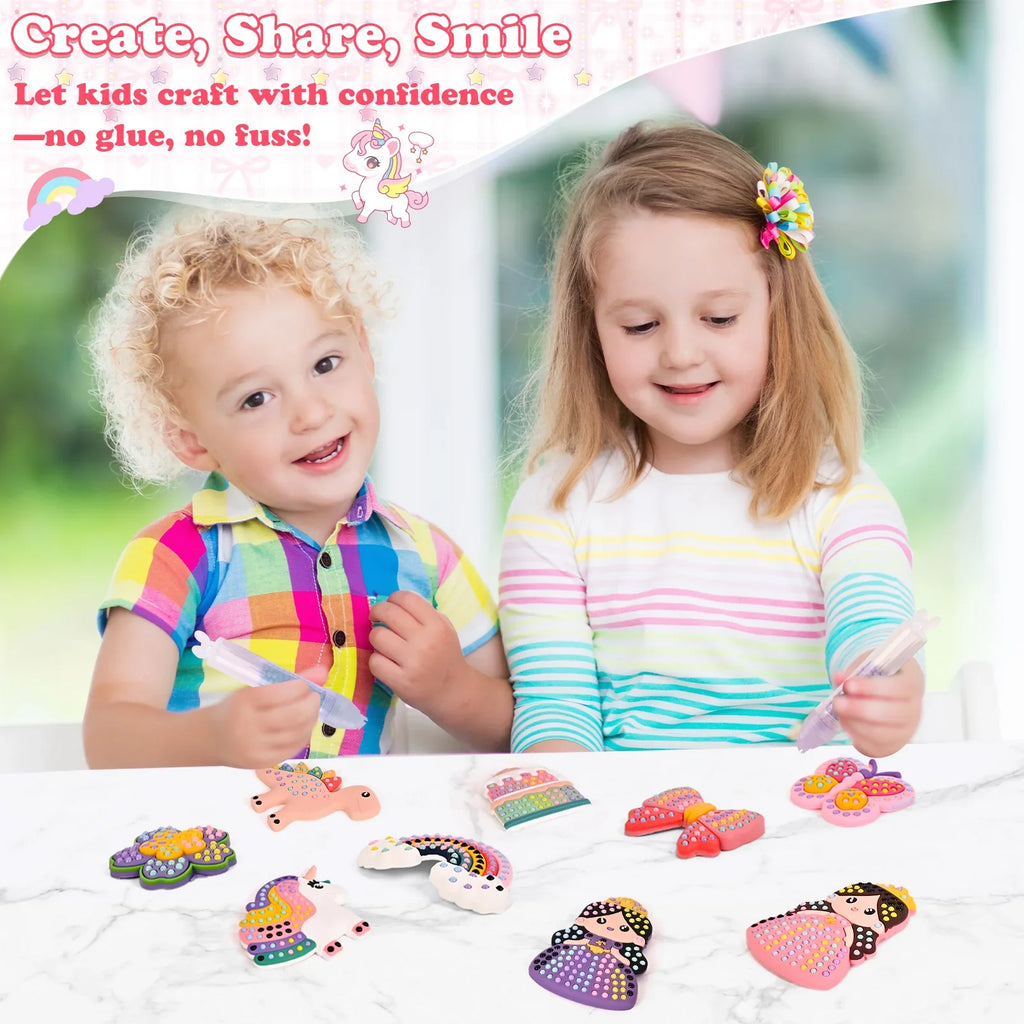 DIY Bead's Pen — Rainbow Bead Decorating Set