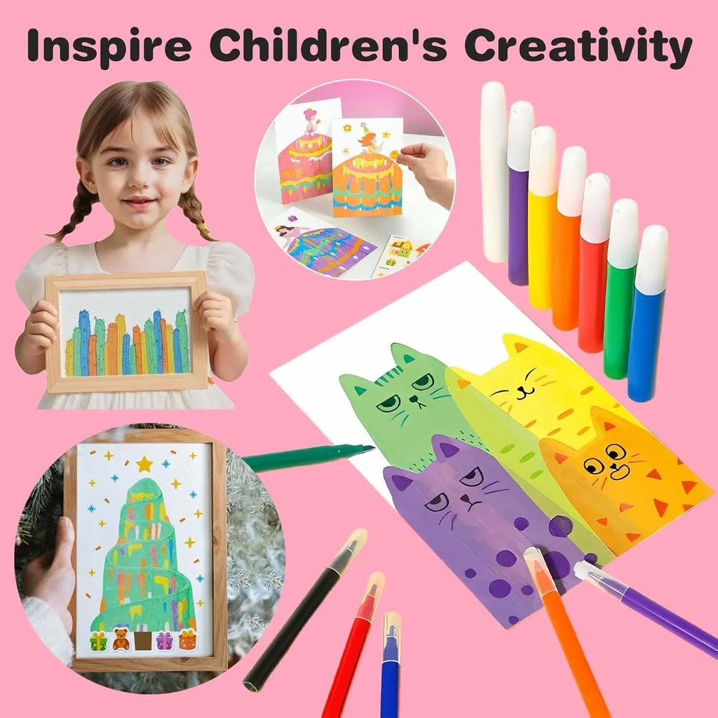 Rainbow Squeeze Art — Craft Kit