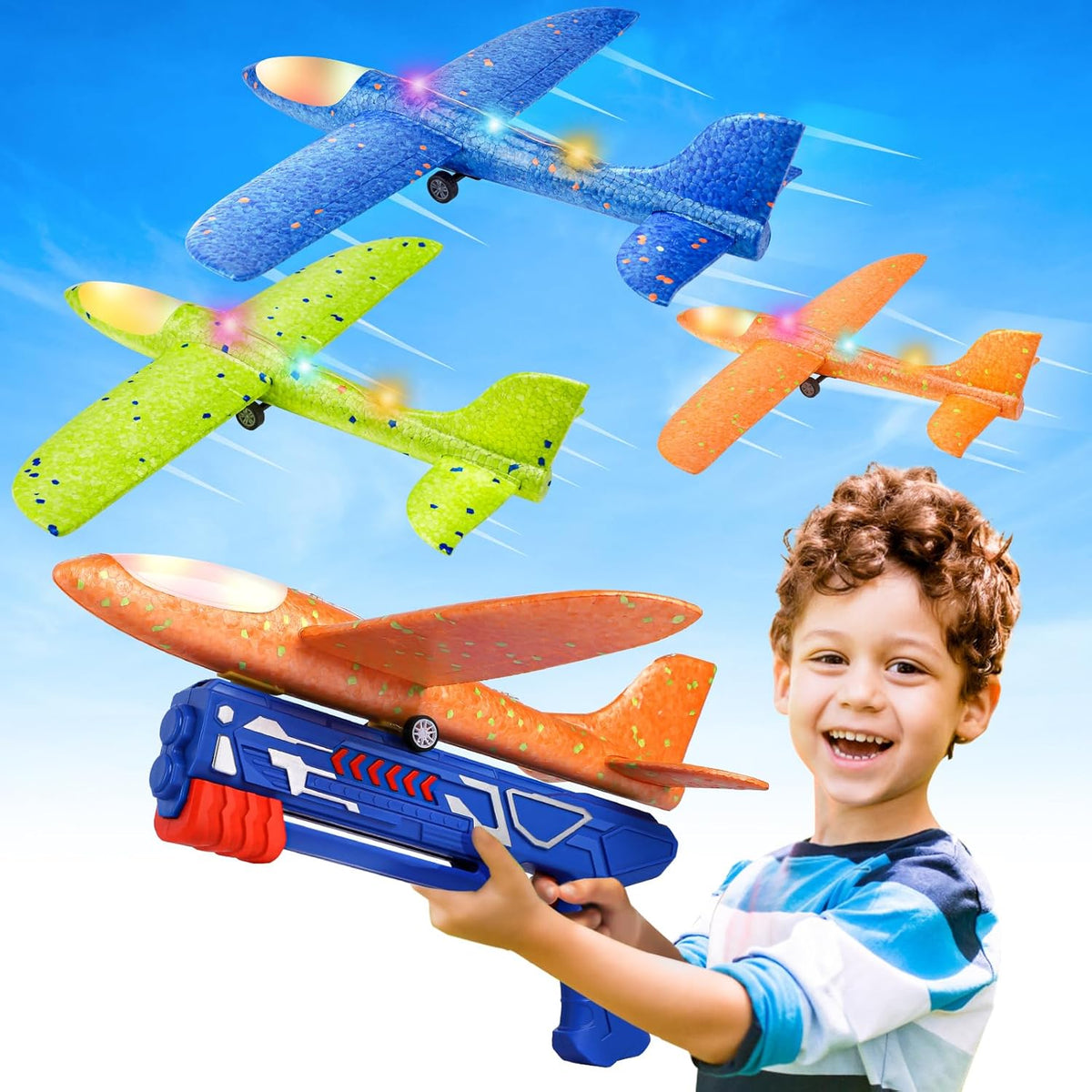 Rocket Shooting — Foam Plane Launcher