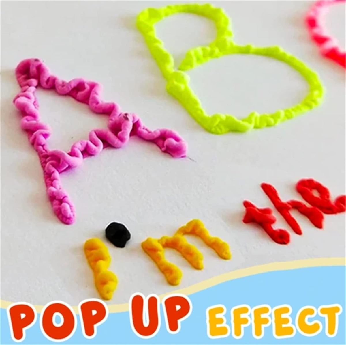 Popcorn Pens — Puffy Heat Art Markers