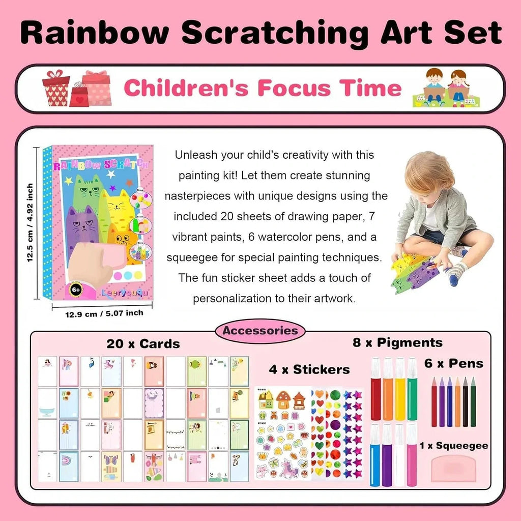 Rainbow Squeeze Art — Craft Kit