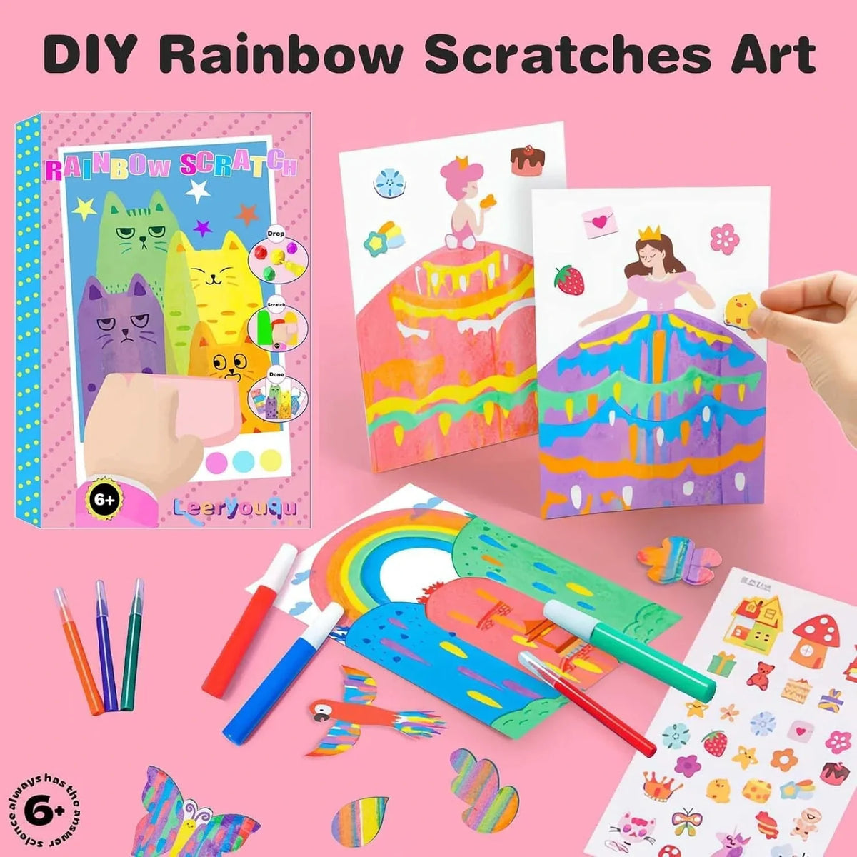 Rainbow Squeeze Art — Craft Kit