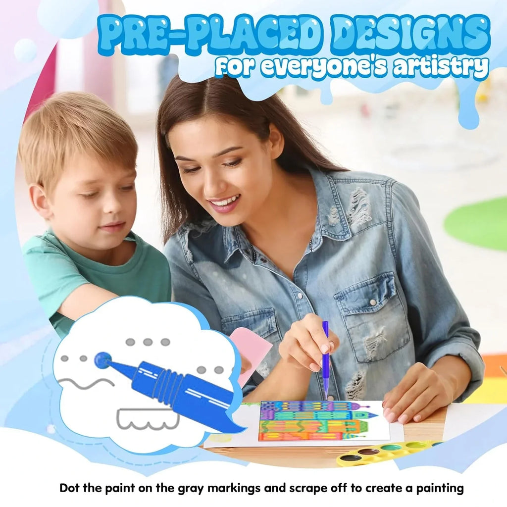 Rainbow Squeeze Art — Craft Kit