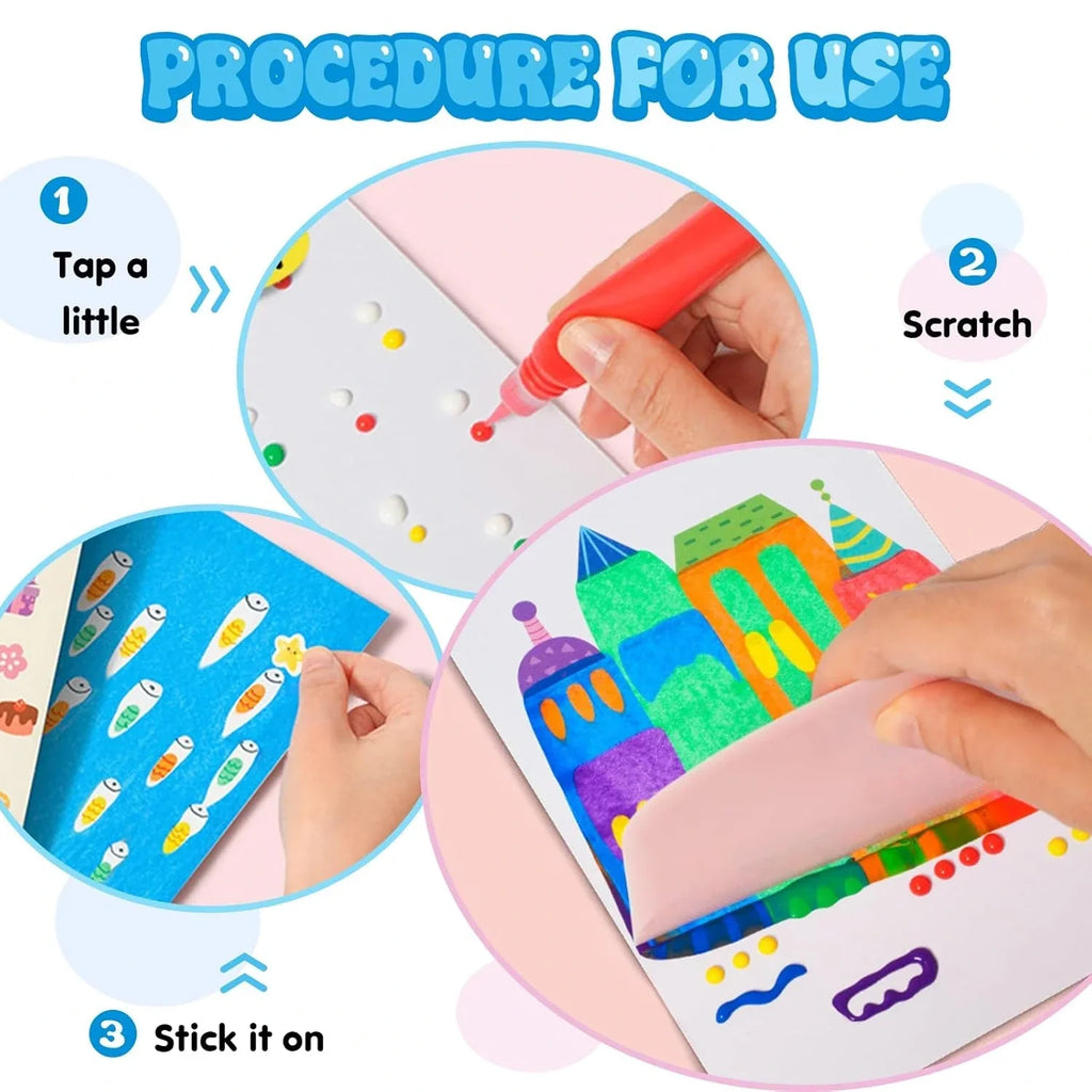 Rainbow Squeeze Art — Craft Kit