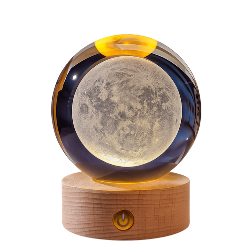 3D Luminous Crystal Lamp Ball
