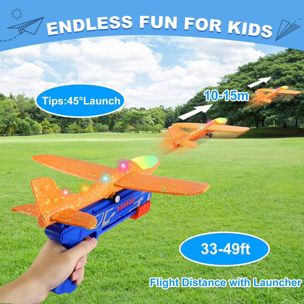 Rocket Shooting — Foam Plane Launcher
