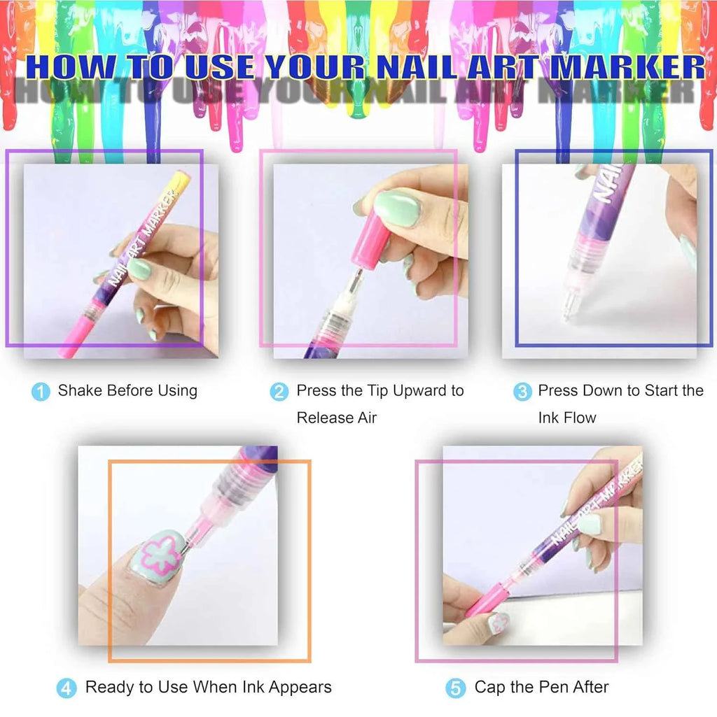 MagicMani - Nail Art Pen Set