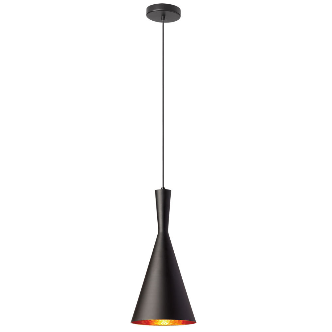 Ribbed Mode New Cone Shaped Hanging Lamp