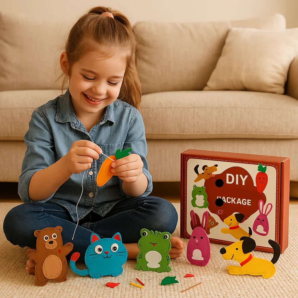 DIY Craft Sewing Kit for Kids