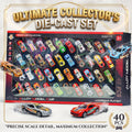 40 Pcs Luxurious Playset Alloy Model Car Collection