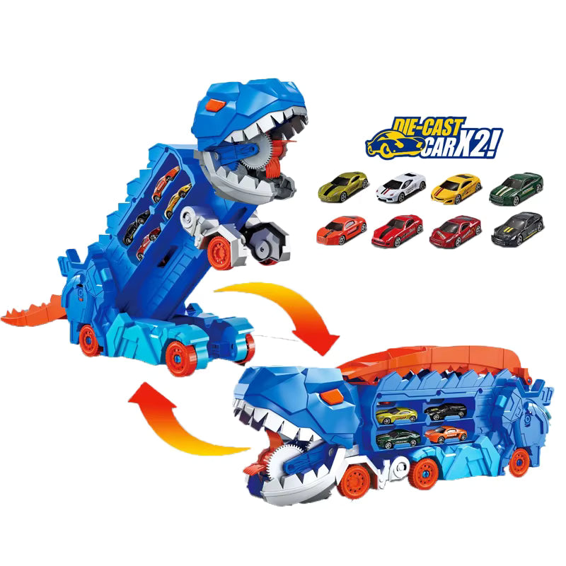 Car-Swallowing T-Rex Truck