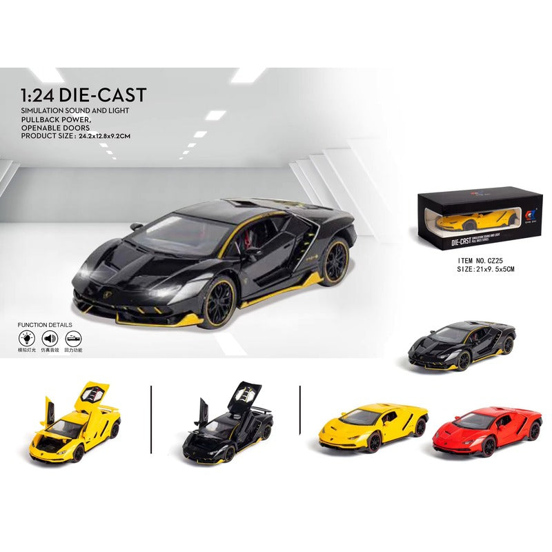 Top Selling Metal Car With Light and Sound