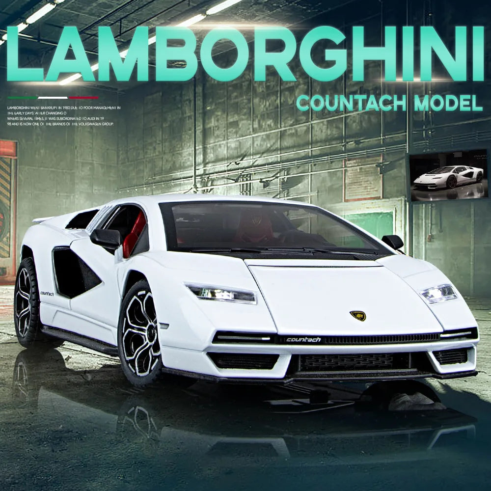 Diecast 1:24 Lamborghini Countach Car