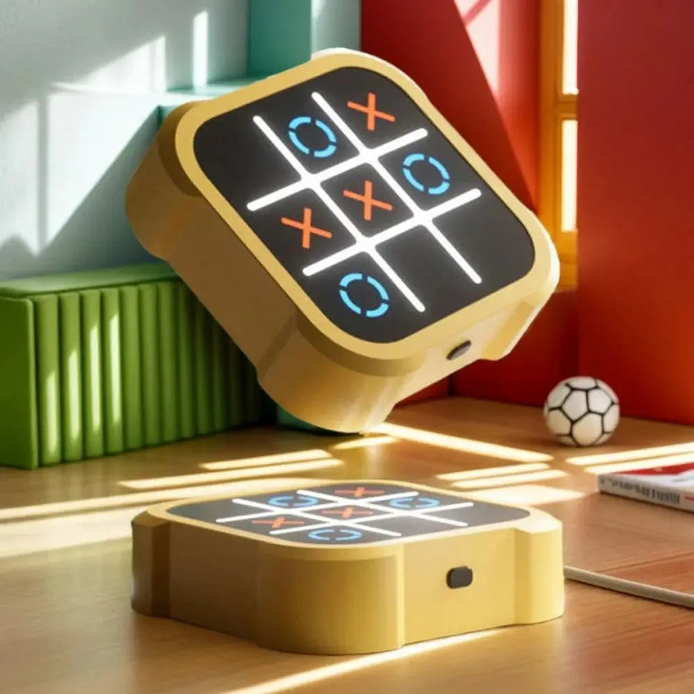 Tic Tac Toe Bolt Game – 3-in-1 Portable Puzzle Fun
