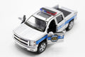 Kinsmart Police TruckK 2014 Chevrolet Silverado Diecast Model