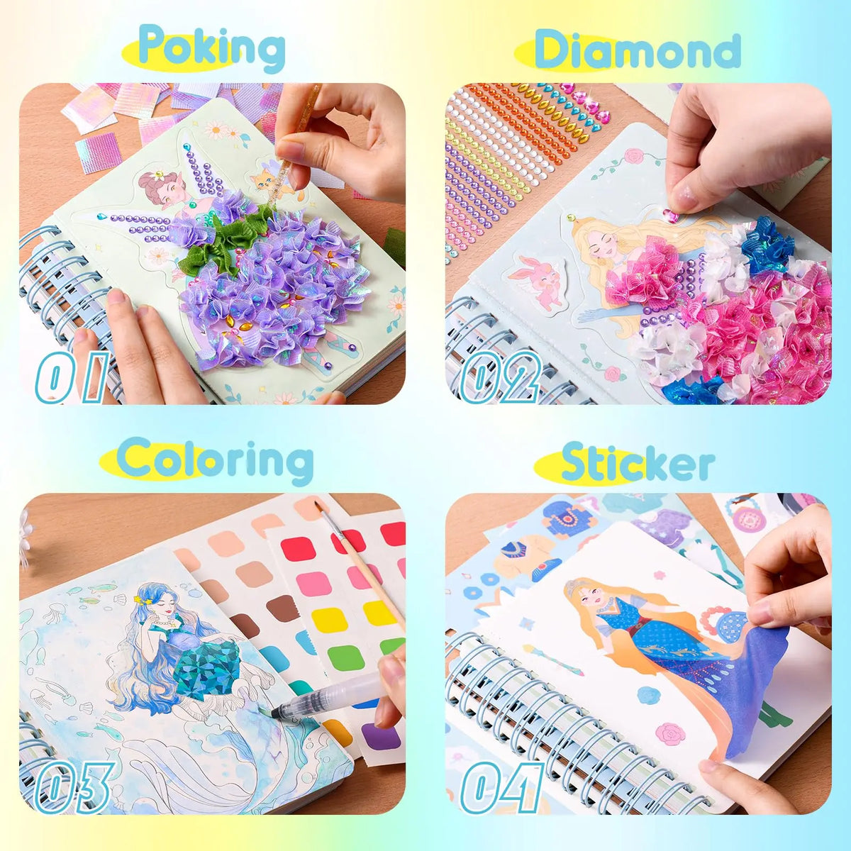 Princess Poke Art Book — 5-in-1