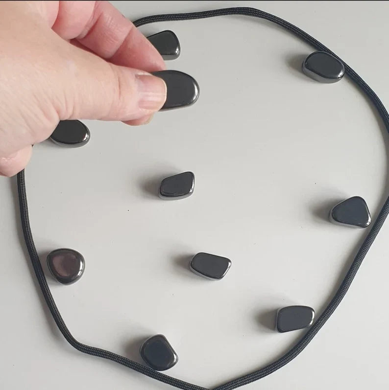 Magnetic Chess Game with Stones